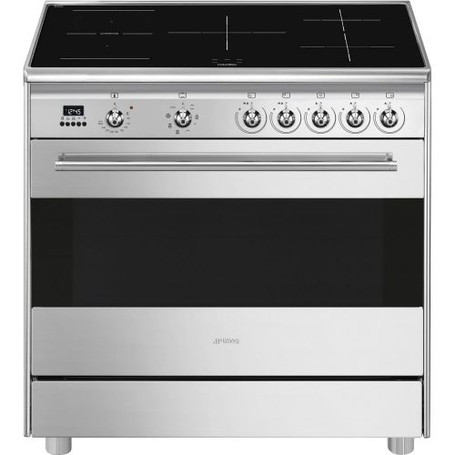 Piano de cuisson Smeg Centre de cuisson 90 cm CPF92IMX