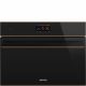 SMEG Speedwave Galileo Dolce Stil Novo SO4604M2PNR arany fekete beépíthető mikrohullámú kombinált