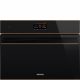 SMEG Steam100 Pro Galileo Dolce Stil Novo SO4604S4PNR arany fekete beépíthető gőzsütő