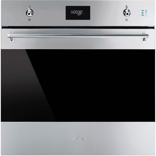 SMEG Pyro Steam Galileo Classica SOP6301S2X inox beépíthető pirolitikus gőzsütő