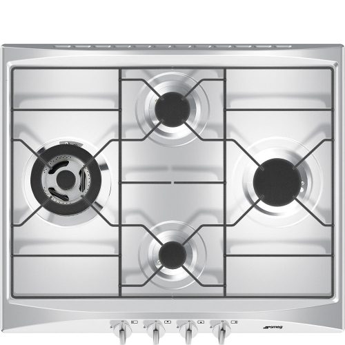 SMEG Selezione SR264X2 inox beépíthető gáz főzőlap