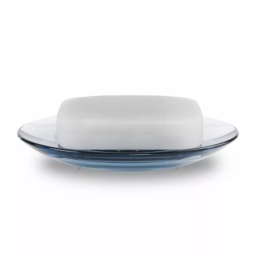 UMBRA DROPLET 020162-1191 kék törhetetlen szappantartó tálka