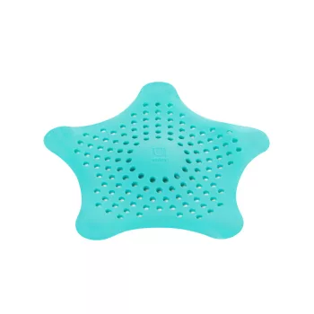 UMBRA STARFISH 023014-276 türkiz univerzális zuhany hajfogó lefolyó szűrő