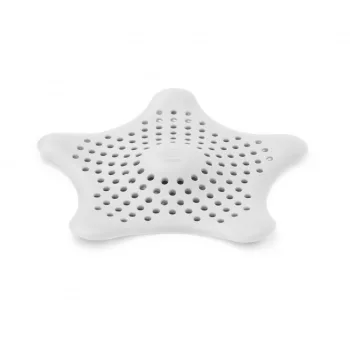 UMBRA STARFISH 023014-660 fehér univerzális zuhany hajfogó lefolyó szűrő