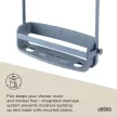 UMBRA FLEX 023460-1050 szürkés kék zuhanykabinba akasztható polc