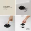 UMBRA FLEX 023464-040 fekete univerzális káddugó