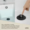 UMBRA FLEX 023464-040 fekete univerzális káddugó