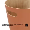 UMBRA WOODROW CAN 082780-1258 terrakotta papírkosár