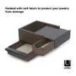 UMBRA STOWIT MINI 1005314-048 Fekete-dió ékszertartó doboz