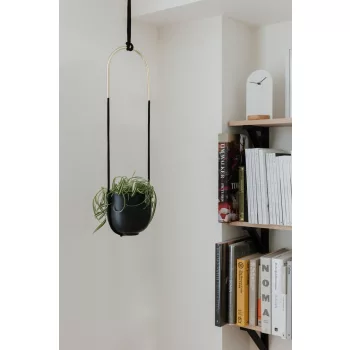 UMBRA BOLO 1009571-040 Fekete függő kaspó