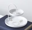UMBRA POISE 1009707-660 fehér két szintes tál