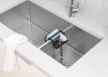 UMBRA SLING CADDY 1012330-040 fekete mosogató medence elválasztóra akasztható mosogatószivacs tartó