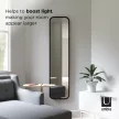 UMBRA HUB 1013215-040 Fekete falnak dönthető egész alakos tükör