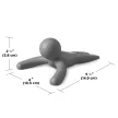 UMBRA BUDDY 1013767-149 sötétszürke ajtókitámasztó ék