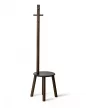 UMBRA PILLAR STOOL 1014257-048 barna-fekete sámli és kabátakasztó álló fogas