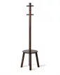 UMBRA PILLAR STOOL 1014257-048 barna-fekete sámli és kabátakasztó álló fogas