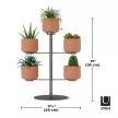 UMBRA TERRAPOTTA 1015664-624 terrakotta fűszertartó állvány