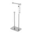 UMBRA CAPPA 1015897-410 matt ezüst wc kefe és wc papír tartó állvány