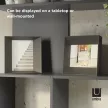 UMBRA LOOKOUT 1016771-040 Fekete asztali fényképkeret