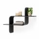 UMBRA MONTAGE SHELF 1017571-040 fekete designer fali polc