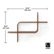 UMBRA MONTAGE SHELF 1017571-1055 dió designer fali polc