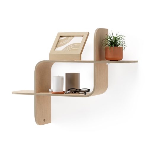 UMBRA MONTAGE SHELF 1017571-390 natúr designer fali polc