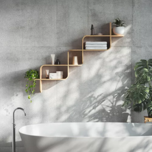 UMBRA MONTAGE SHELF 1017571-390 natúr designer fali polc
