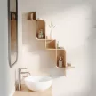 UMBRA MONTAGE SHELF 1017571-390 natúr designer fali polc