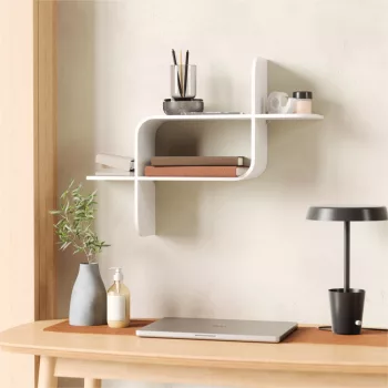 UMBRA MONTAGE SHELF 1017571-660 fehér designer fali polc