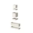 UMBRA CUBIKO 1018767-1313 homokszínű fali kaspó szett