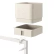 UMBRA CUBIKO 1018767-1313 homokszínű fali kaspó szett