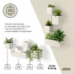 UMBRA CUBIKO 1018767-1313 homokszínű fali kaspó szett