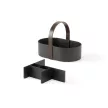 UMBRA BELLWOOD CADDY 1019130-048 Fekete-dió hordozható piperetartó rendszerező