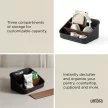 UMBRA BELLWOOD PACKET 1019940-048 fekete-dió színű asztali rendszerező