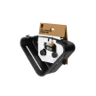 UMBRA FLEX 1021299-040 fekete fürdőszobai sarokpolc
