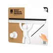 UMBRA BUDDY 1021303-660 fehér vízlehúzó akasztóval