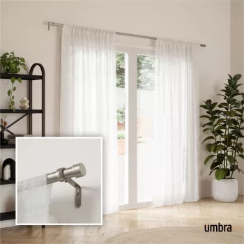 UMBRA CAPPA 1021409-1001 ezüst állítható teleszkópos függönykarnis