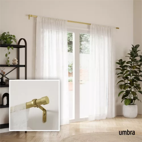 UMBRA CAPPA 1021410-240 matt arany állítható teleszkópos függönykarnis