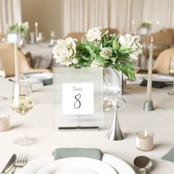 UMBRA FLUTE 1021416-040 fekete asztali fényképkeret