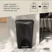 UMBRA BRIM 1021550-047 fekete pedálos szemetes kuka
