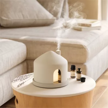 UMBRA CASITA 1021884-1313 homokszínű elektromos illatosító aroma diffúzor