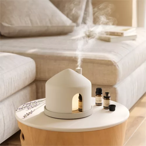 UMBRA CASITA 1021884-1313 homokszínű elektromos illatosító aroma diffúzor