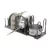 UMBRA PEGGY COOKWARE 1022265-149 szürke univerzálisan alakítható fiókrendező betét