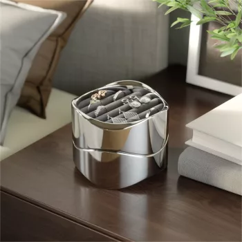 UMBRA WAVY 1022517-158 krómozott ékszer és gyűrűtartó