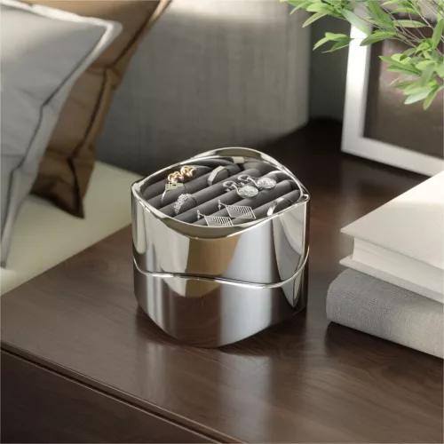 UMBRA WAVY 1022517-158 krómozott ékszer és gyűrűtartó