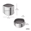 UMBRA WAVY 1022517-158 krómozott ékszer és gyűrűtartó