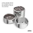 UMBRA WAVY 1022517-158 krómozott ékszer és gyűrűtartó