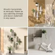 UMBRA MONTAGE METAL 1022611-660 fehér designer fali polc szett