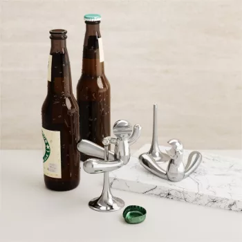 UMBRA RODEO BUDDY 1022635-158 krómozott design üvegnyitó