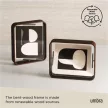 UMBRA BELLWOOD 1022813-746 barna fa keretes forgatható asztali képkeret